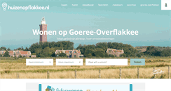 Desktop Screenshot of huizenopflakkee.nl
